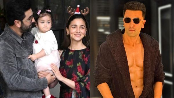 தோளில் நிரந்தரமாக மகளை சுமக்கும் ரன்பீர் கபூர்.. எப்படின்னு நீங்களே கொஞ்சம் பாருங்களேன்!