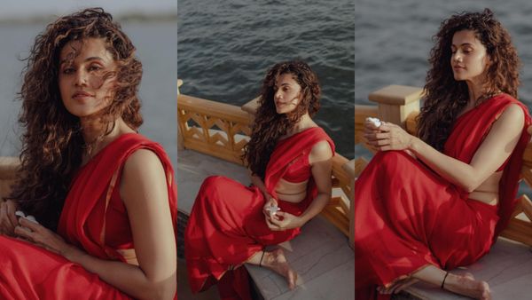 ப்பா... புடவையிலேயே சும்மா அள்ளுதே...ஹாட் புகைப்படத்தை பகிர்ந்து ரசிகர்களை கிறங்கடிக்கும் டாப்ஸி!