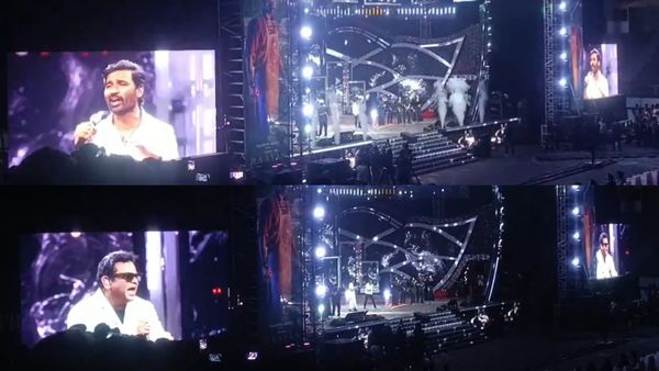 அடங்காத அசுரன் பாடலை இசை அசுரனுடன் போட்டு போட்டு பாடிய நடிப்பு அசுரன்.. ட்ரெண்டாகும் வீடியோ!