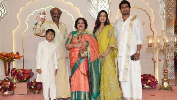 ஒன் அண்ட் ஒன்லி ரஜினிகாந்த்! அம்பானி வீட்டு திருமணத்தில் நடந்த ரூசீகர சம்பவம் - வீடியோ ட்ரெண்ட்!