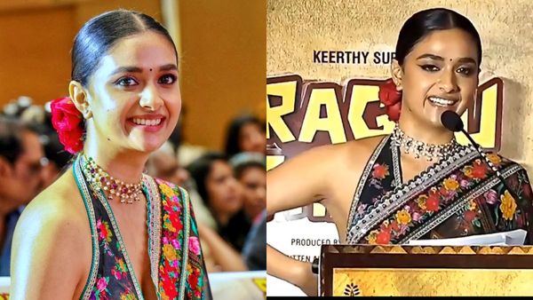 இந்தி படம் பண்றேன்.. இந்தி திணிப்புக்கு எதிரா பண்றேன்.. ‘ரகு தாத்தா’ விழாவில் கீர்த்தி சுரேஷ் பதில்!