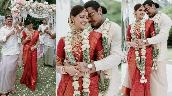 திருமணத்திற்கு பிறகு வரலட்சுமி போட்ட முதல் போஸ்ட்.. கணவரை என்ன சொல்லி இருக்காருன்னு பாருங்க!