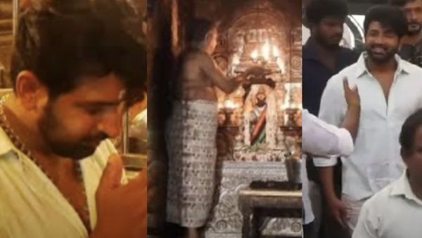 திருநள்ளாறில் சாமி தரிசனம் செய்த அருண் விஜய்.. கூட்டத்தில் சிக்கி காலில் காயம்!