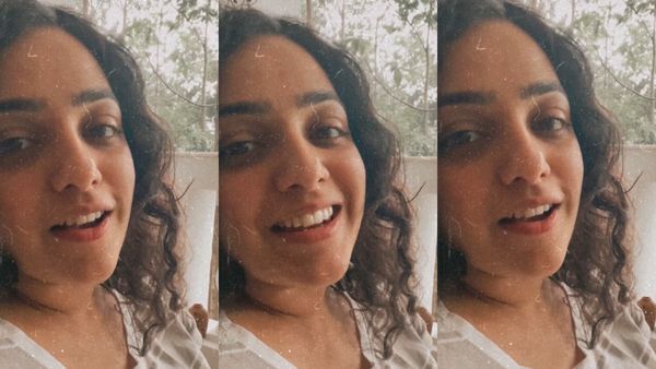 Nithya menon: மழையில் கொண்டாட்டம்.. பாட்டுப்பாடி மகிழ்ச்சி போஸ்ட் போட்ட நித்யா மேனன்!