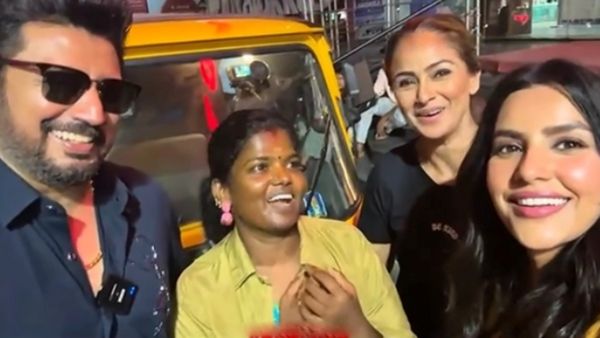 ஆட்டோக்கார அக்காவை ஹேப்பியாக்கிய அந்தகன் டீம்.. பிரசாந்த், பிரியா ஆனந்த், சிம்ரனின் செம சேட்டை!