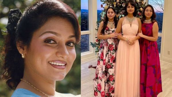 இந்த நடிகையை நியாபகம் இருக்கா? அம்மாவை மிஞ்சும் அழகில் மகள்கள்.. மாதவியின் குடும்ப போட்டோ!