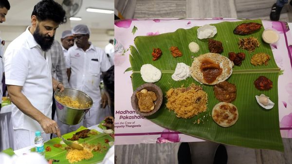 மாதம்பட்டி மட்டன் சாப்ஸ்.. வஞ்சரம் வறுவல்.. பிரியாணி.. தங்கலான் வெற்றி விருந்து.. பரிமாறிய விக்ரம்!