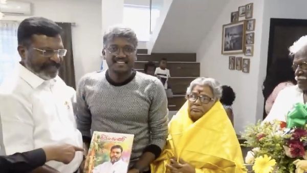 Vaazhai: வாழை படம் பார்த்த திருமாவளவன்.. மாரி செல்வராஜ் வீட்டிற்கே சென்று பாராட்டு!