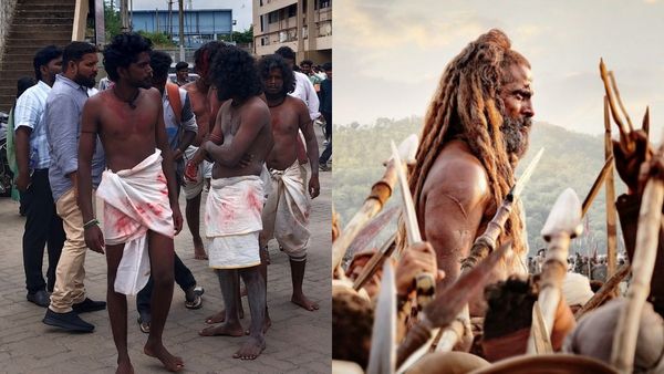 தங்கலான் வேடத்தில் வந்த ரசிகர்கள்.. அனுமதிக்காத திரையரங்க நிர்வாகிகள்.. பரபரப்பான திருச்சி தியேட்டர்