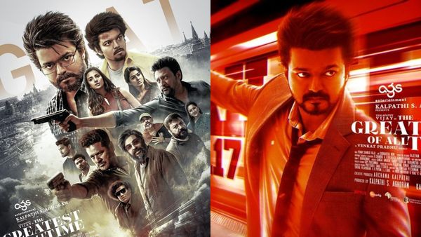 Actor Vijay: நாளை மாலை வெளியாகும் விஜய்யின் கோட் பட ட்ரெயிலர்.. மிரட்டும் புதிய போஸ்டர்!
