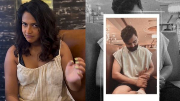 Amala paul: ரொம்ப போர் அடிக்குதாம் அமலா பாலுக்கு.. காலை பிடித்துவிட்ட கணவர்.. கியூட்!