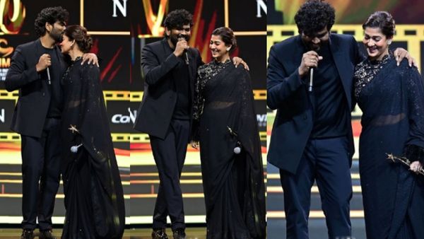 அன்னபூரணி படத்துக்காக சிறந்த நடிகைக்கான விருதை வென்ற நயன்தாரா.. முத்த மழை பொழிந்த விக்னேஷ் சிவன்!