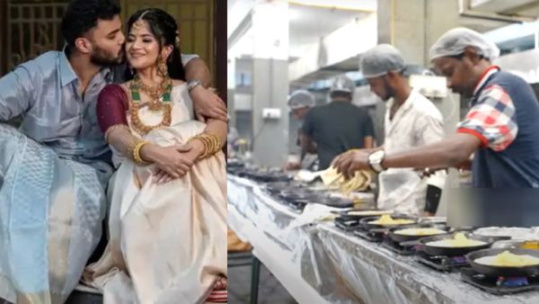 காலிபிளவர் பாயா முதல் பீட்ரூட் இடியாப்பம் வரை..மேகா ஆகாஷ் திருமண விருந்து!