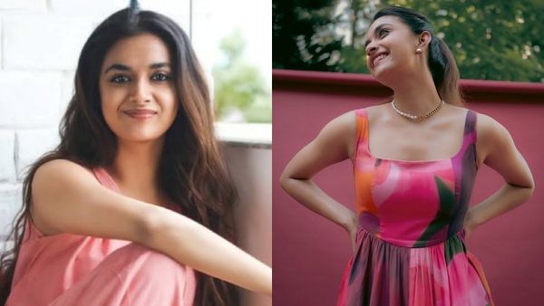 கிளாமர் உடையில் கலக்கும் கீர்த்தி சுரேஷ்.. ஹிந்திக்கு போன பிறகு ஆளே மாறிட்டாங்களே பாஸ்