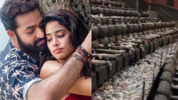 தேவாராவை அமெரிக்காவில் கொண்டாடிய ஜூனியர் என்.டி.ஆர் ஃபேன்ஸ்.. தியேட்டர என்னங்க இப்படி மாத்தீட்டாங்க!