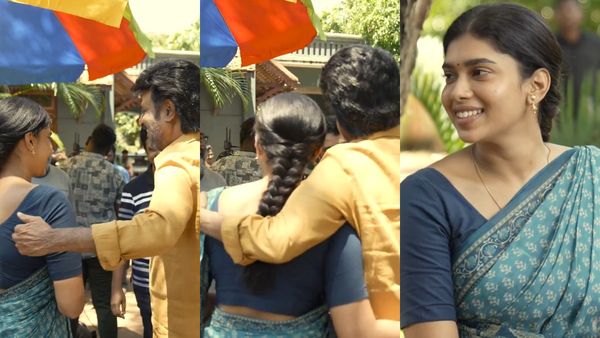 Vettaiyan: துஷாரா விஜயன் தோள்மீது கைபோட்ட சூப்பர் ஸ்டார் ரஜினிகாந்த்.. வேட்டையன் படத்தில் என்ன ரோல்?