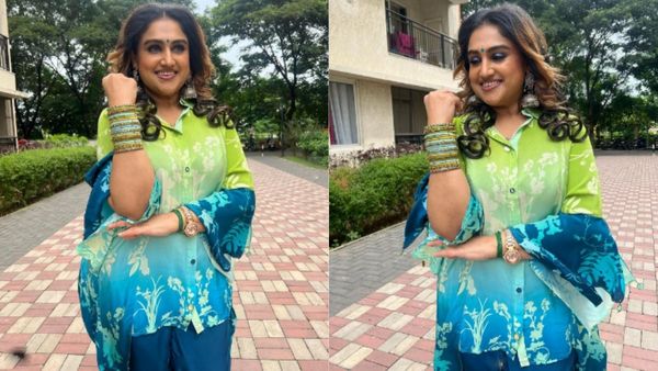 Vanitha: வனிதா அக்கா என்ன இதெல்லாம்.. கை புல்லா வளையல்.. திருமணத்திற்கு ரெடியா?