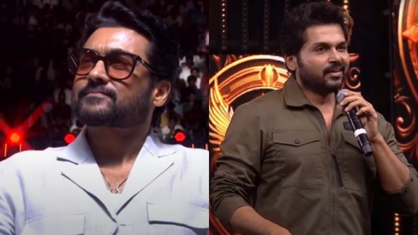 Kanguva Audio Launch: பிரம்மாண்டமாக நடந்த சூர்யாவின் கங்குவா இசை வெளியீட்டு விழா.. வருத்தப்பட்ட கார்த்தி!