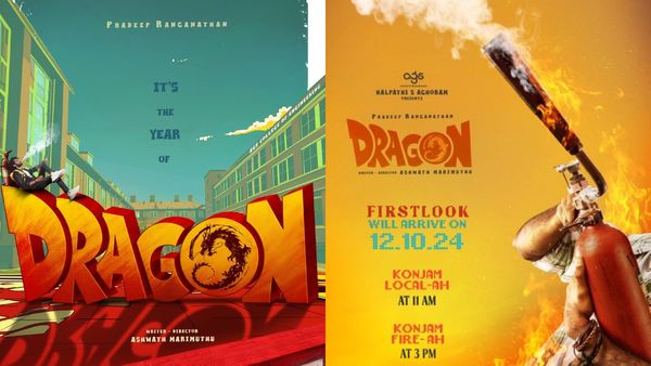 Dragon First Look: கோட் ஃபீவர் எல்லாம் ஓவர்.. ட்ராகன் ஃபர்ஸ்ட் லுக்கை இறக்கிய ஏ.ஜி.எஸ்!