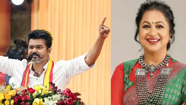 விஜய்யின் அரசியல் மாநாடு பேச்சு.. பாஜகவை எதிர்க்க யோசிப்பார்.. ராதிகா என்ன சொல்லிருக்காரு பாருங்க