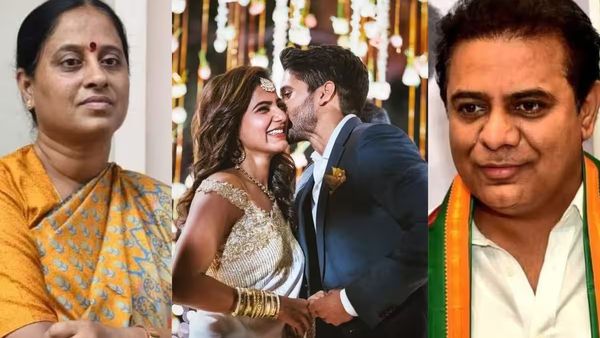 சமந்தா - நாக சைதன்யா விவகாரத்துக்கு அந்த அரசியல்வாதி தான் காரணம்.. பெண் அமைச்சர் பகீர் குற்றச்சாட்டு