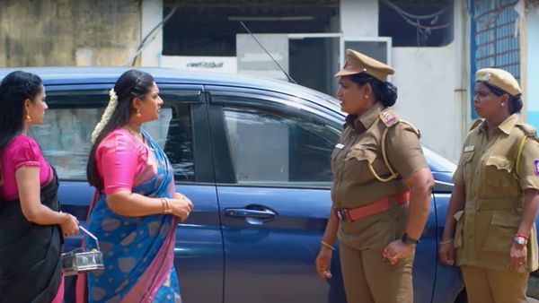 ஐஸ்வர்யா சொன்ன அந்த பொய்.. அபிராமியை கைது செய்யும் போலீஸ்.. கார்த்திகை தீபம் இன்றைய எபிசோட்!