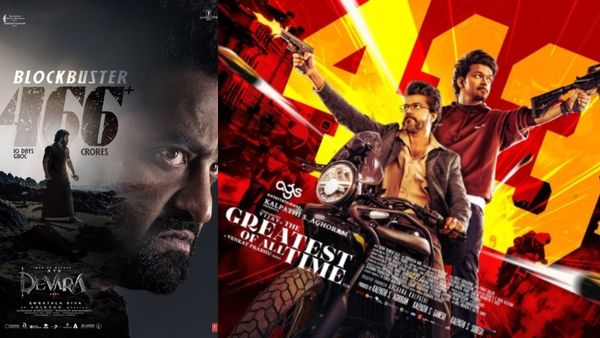 GOAT vs Devara Box Office: கோட் லைஃப் டைம் வசூலை முந்திய தேவரா.. பிரபாஸ் பக்கத்துல கூட போக முடியாது!