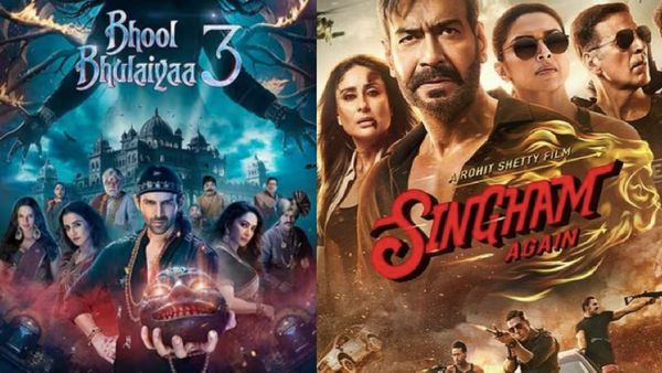 Bhool Bhulaiyaa 3 vs Singham Again Box Office: பேய் படத்தை பாக்ஸ் ஆபிஸில் பந்தாடிய சிங்கம் அகைன்!
