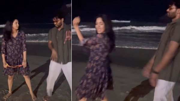 பச்சுன்னு ஒன்னு இச்சுன்னு கொடுத்தா.. பாவனி பர்த்டே பார்ட்டி.. பீச்சில் அமீருடன் செம குத்தாட்டம்!