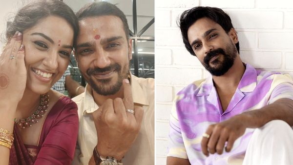 Arjun: பொன்னியின் செல்வன் நடிகருக்கு நிச்சயதார்த்தம்.. நிச்சய மோதிரத்துடன் க்யூட் போஸ் கொடுத்த ஜோடி!