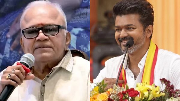 விஜய்யின் அரசியல் பிரவேசம்.. கையெடுத்து கும்பிட்ட நடிகர் ராதாரவி.. கருத்து சொல்ல மறுப்பு!