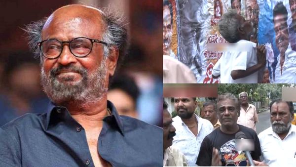தலைவா உன் போஸ்டருக்கே முத்தம் கொடுப்போம்.. ரஜினிகாந்த் வீட்டு முன் ரசிகர்கள் செய்த அலப்பறை!