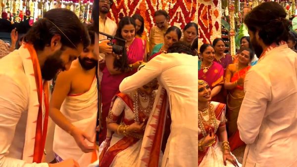 நாக சைதன்யா - சோபிதா திருமணம்.. அடேங்கப்பா செம சந்தோஷமா இருக்காங்களே.. ட்ரெண்டாகும் வீடியோ