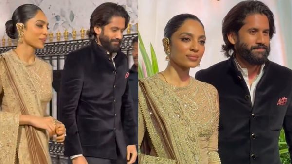 திருமணம் முடிந்த பின் முதல் விசேஷம்.. நாக சைதன்யா - சோபிதா துலிபாலா முகத்தில் சந்தோஷத்தை பாருங்க