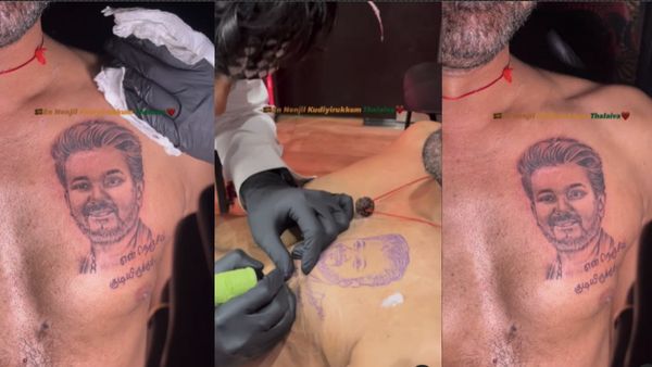 Vijay: நெஞ்சில் குடியிருக்கும் தலைவா.. விஜய் முகத்தை நெஞ்சில் பச்சை குத்திக் கொண்ட தாடி பாலாஜி!