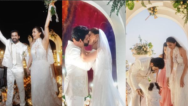 கிருஸ்தவ முறைப்படியும் காதலனை மணந்த கீர்த்தி சுரேஷ்.. உதட்டுலயே பசக்.. செம பார்ட்டி.. செம லூட்டி