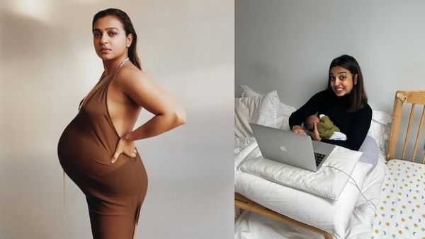 தாய்ப்பால் கொடுத்துக் கொண்டே மீட்டிங்.. நிர்வாணமாக பேபி பம்ப் போட்டோஷூட் மிரட்டிய ராதிகா ஆப்தே!