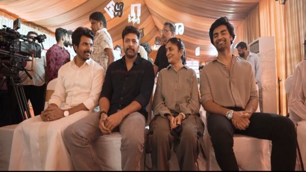 SK25 movie: எஸ்கே 25 பட பூஜை வீடியோ.. ஸ்மார்ட் லுக்கில் வந்த சிவகார்த்திகேயன்!