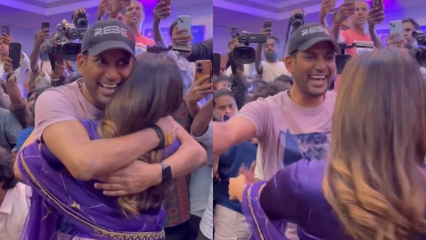 Vishal: பாய்ந்து போய் அஞ்சலியைக் கட்டிக்கொண்ட விஷால்.. ரொம்ப நேரமா விடல.. சக்சஸ் மீட்டில் ருசிகரம்!