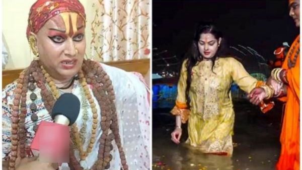 போதை பொருள் வழக்கில் கைதானவர் துறவியா? சந்நியாசியான நடிகைக்கு வலுக்கும் எதிர்ப்பு!