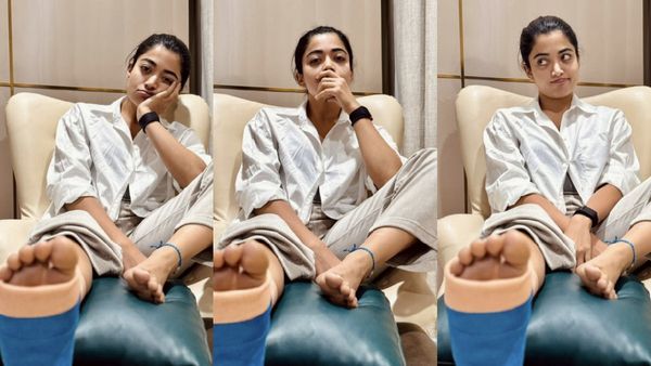 காலில் கட்டுடன் ராஷ்மிகா மந்தனா.. எல்லாரும் என்னை மன்னிச்சிடுங்க.. இணையத்தில் சோகமான பதிவு!