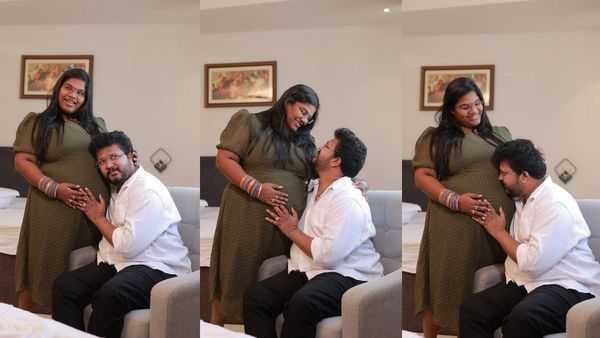 நாம் வாழ்ந்த வாழ்க்கைக்கு சான்றாவது.. நிறைமாத கர்ப்பிணியாக இந்திரஜா கர்ப்பகால புகைப்படங்கள்!