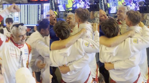 அஜித் குமாரா இது?.. கனவை வென்றவன் வேற என்ன சார் பண்ணுவான்.. வெற்றி பெற்ற அந்த ஒரு நொடி ரியாக்‌ஷன்!