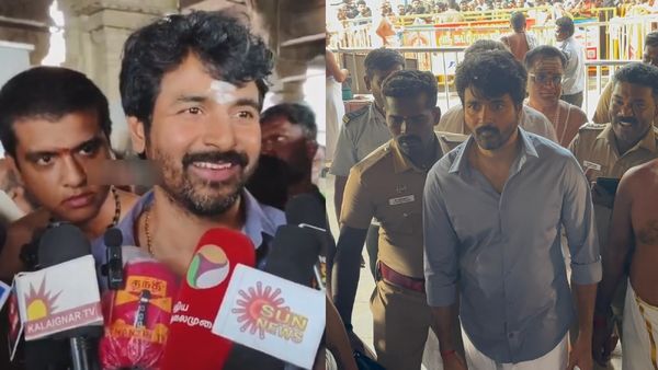 பாதிக்கப்பட்ட பெண்கள் பக்கம்தான் நிக்கனும்.. திருச்செந்தூரில் சாமி தரிசனம் செய்த சிவகார்த்திகேயன்!