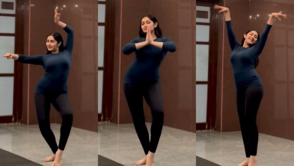 ஆத்தி.. ஆர்யா மனைவி என்ன இப்படி ஆடுறாங்க.. டைட் டி - ஷர்ட்டில் இன்கேம் இன்கேம் காவாலே!