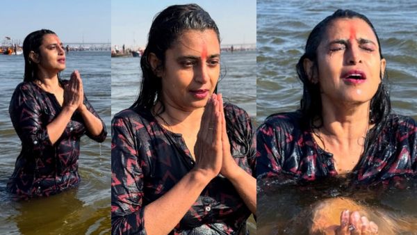 கும்பமேளாவில் குளித்த கஸ்தூரி.. கூடவே மகனும் இருக்காரே.. தைப்பூசம் போஸ்ட்.. ஒரே பக்திமயம் தான்!