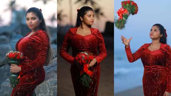 Tiktok Elakkiya: கடற்கரையில் ரோஜா பூவுடன் காத்திருக்கும் டிக் டாக் இலக்கியா.. யார் அந்த காதலர்!