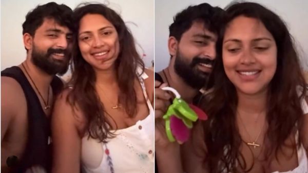 Amala Paul: குழந்தை எங்கே?.. கணவருடன் பீச்சில் லிப் கிஸ் அடித்து.. காதலர் தினம் கொண்டாடிய அமலா பால்!