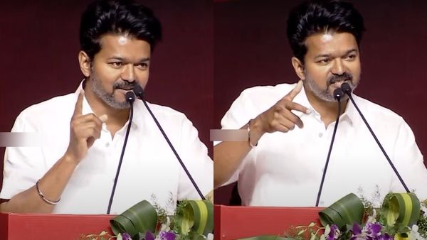 தவெக மேடையில் நடந்த ருசீகரம்.. ஒரே சிரிப்பு.. தவெக உறுப்பினர்களையே ஸ்லீப்பர் செல்-னு சொன்ன விஜய்!