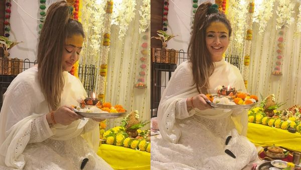 அட கிரணா இது?.. மகா சிவராத்திரியை முன்னிட்டு ஆளே மாறிட்டாரே.. வீட்டில் கலசம் வைத்து வழிபாடு!